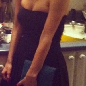 Black Strapless Theory Cocktail Dress size 2